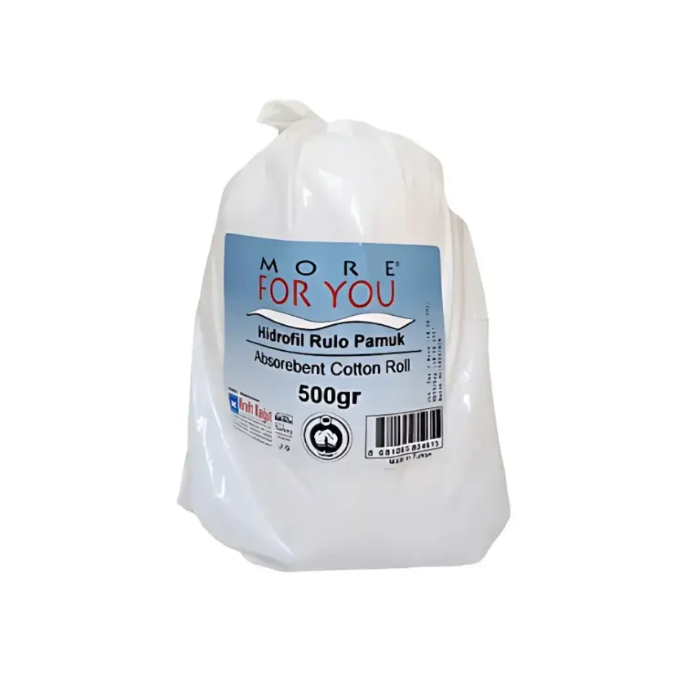 More For You Hidrofil Rolo Pamuk 500 Gr