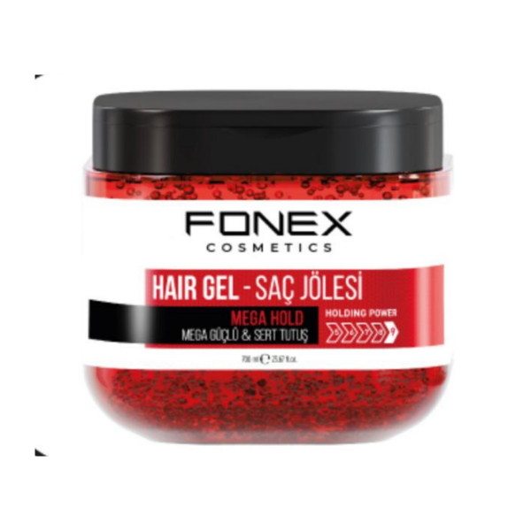 Fonex Mega Güçlü & Sert Tutuş Saç Jölesi 700 Ml