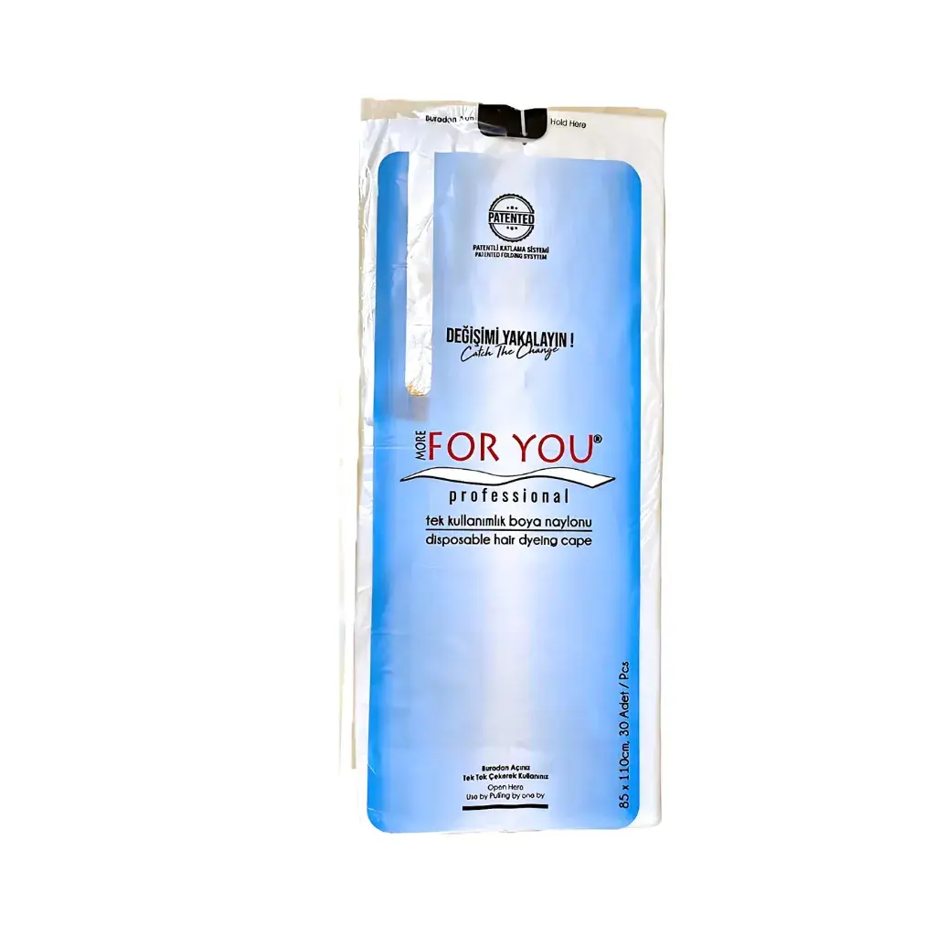 More For You Tek Kullanımlık Saç Kesim Örtüsü 50 Adet