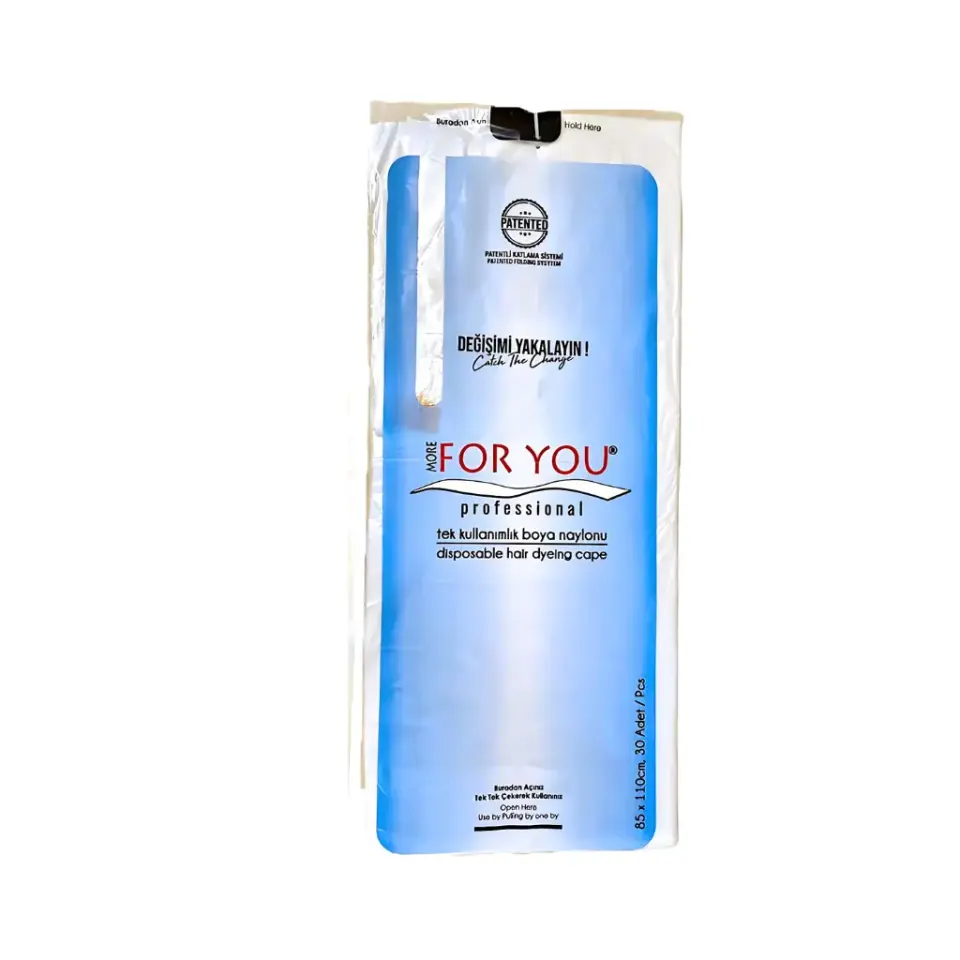 More For You Tek Kullanımlık Saç Kesim Örtüsü 50 Adet