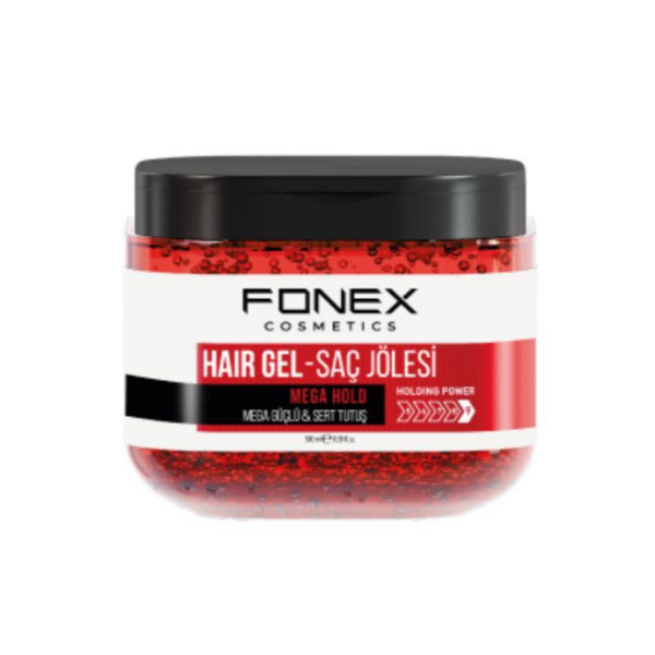 Fonex Mega Güçlü & Sert Tutuş Saç Jölesi 500 Ml