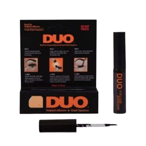 Duo Siyah Takma Kirpik Yapıştırıcısı Fırçalı 5 gr