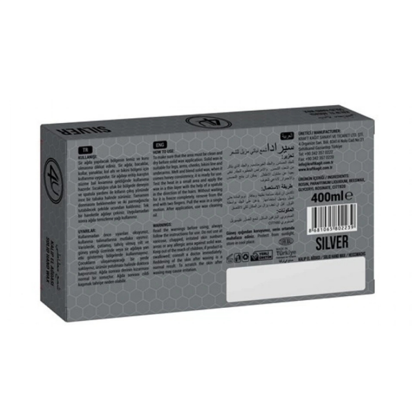 More 4U Kalıp Ağda Silver 400ml