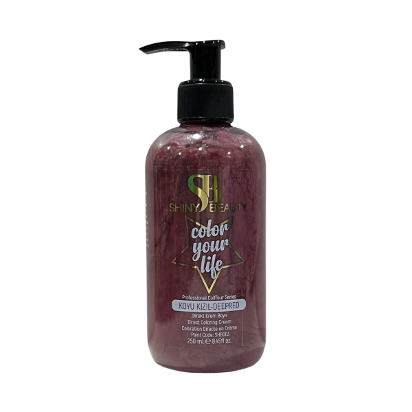 Shın Beauty Direkt Krem Boya Koyu Kızıl 250 Ml