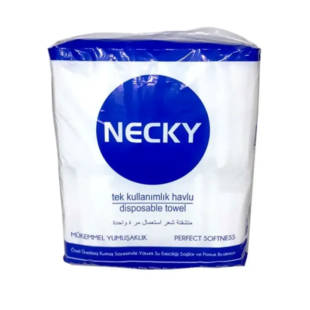 Necky Tek Kullanımlık Havlu (Tekli Paket) 100'lü