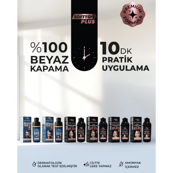 Softto Plus  Expert Siyah Kadınlara Özel Yeni Formül