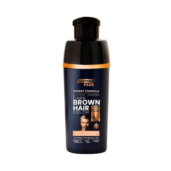 Softto Plus Expert Men Dark Brown Hair Color  Geliştirilmiş Formül