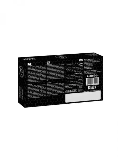 4u Bitkisel Kalıp Sir Ağda Black ( Siyah ) 400 ml