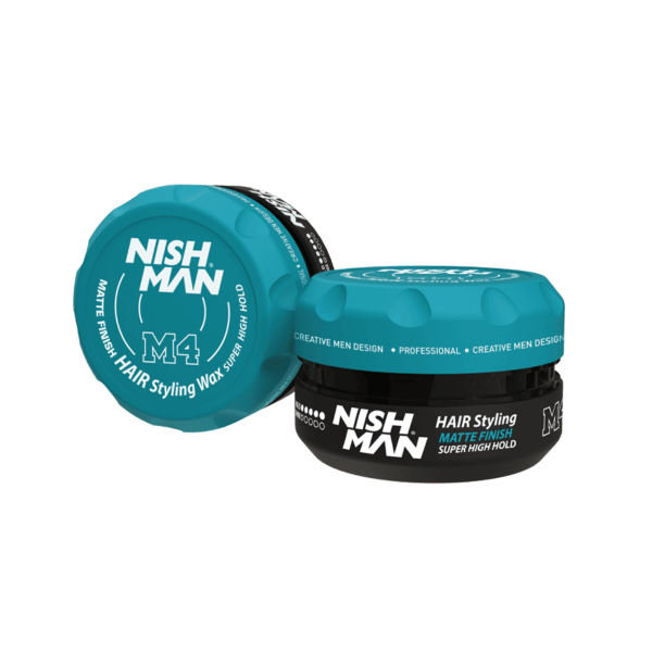 Nıshman M4 - Matte Wax Matte Finish Super High Hold 100 ML