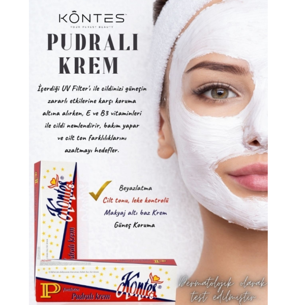 Kontes Cilt Beyazlatıcı Krem 45 Ml