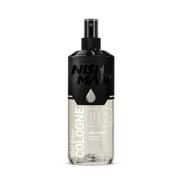 Nıshman 08 - After Shave Cologne Sun Sense 400 ML Rahatlatıcı ve ferah