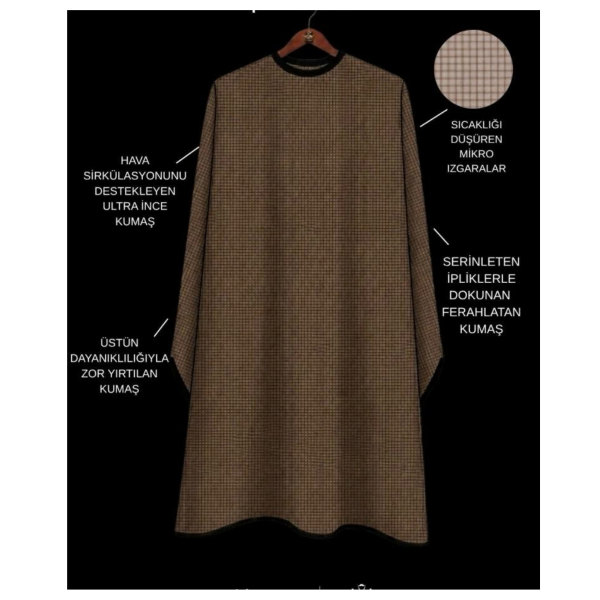The Barber Fashion Penuar Berber Önlüğü Dijital Penuar