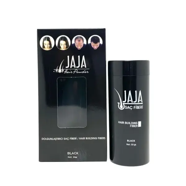Jaja Fibers Saç Dolgunlaştırıcı Topik 50 gr Siyah