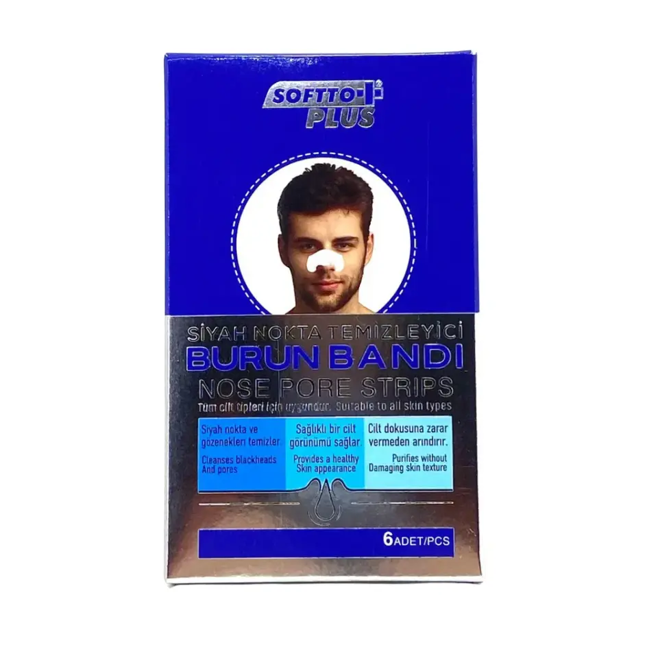 Softto Plus Burun Bandı Mavi