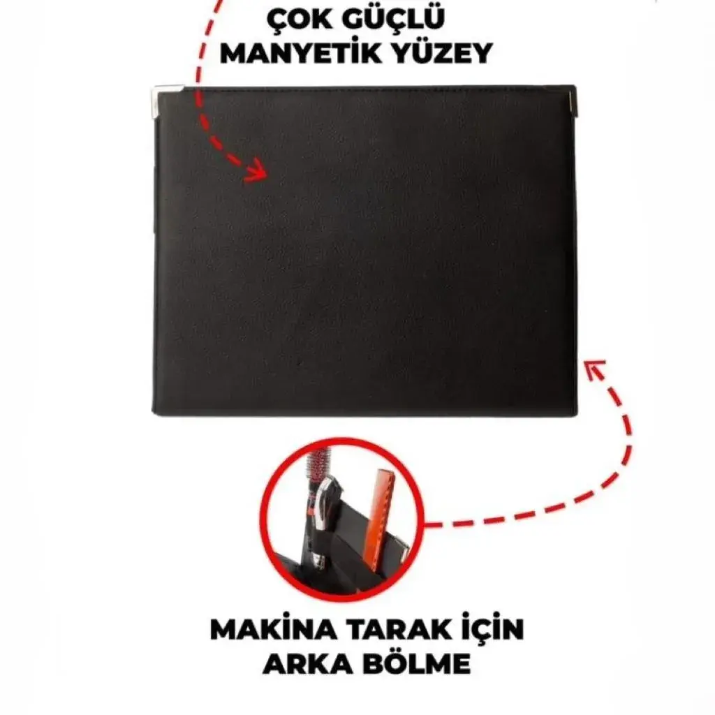 Mıknatıslı Makas Tutucu Deri