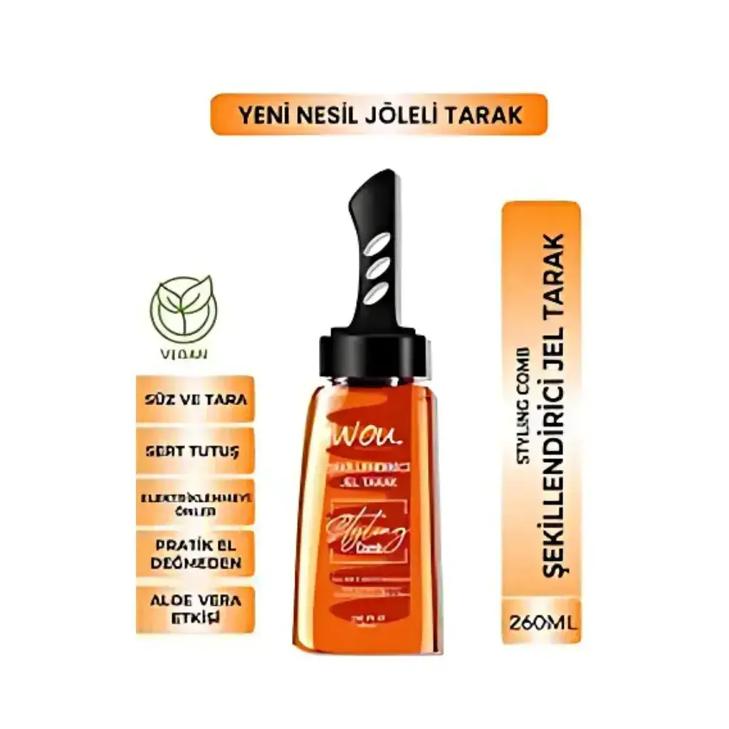 WOU Saç Şekillendirici Jel Tarak 260 Ml