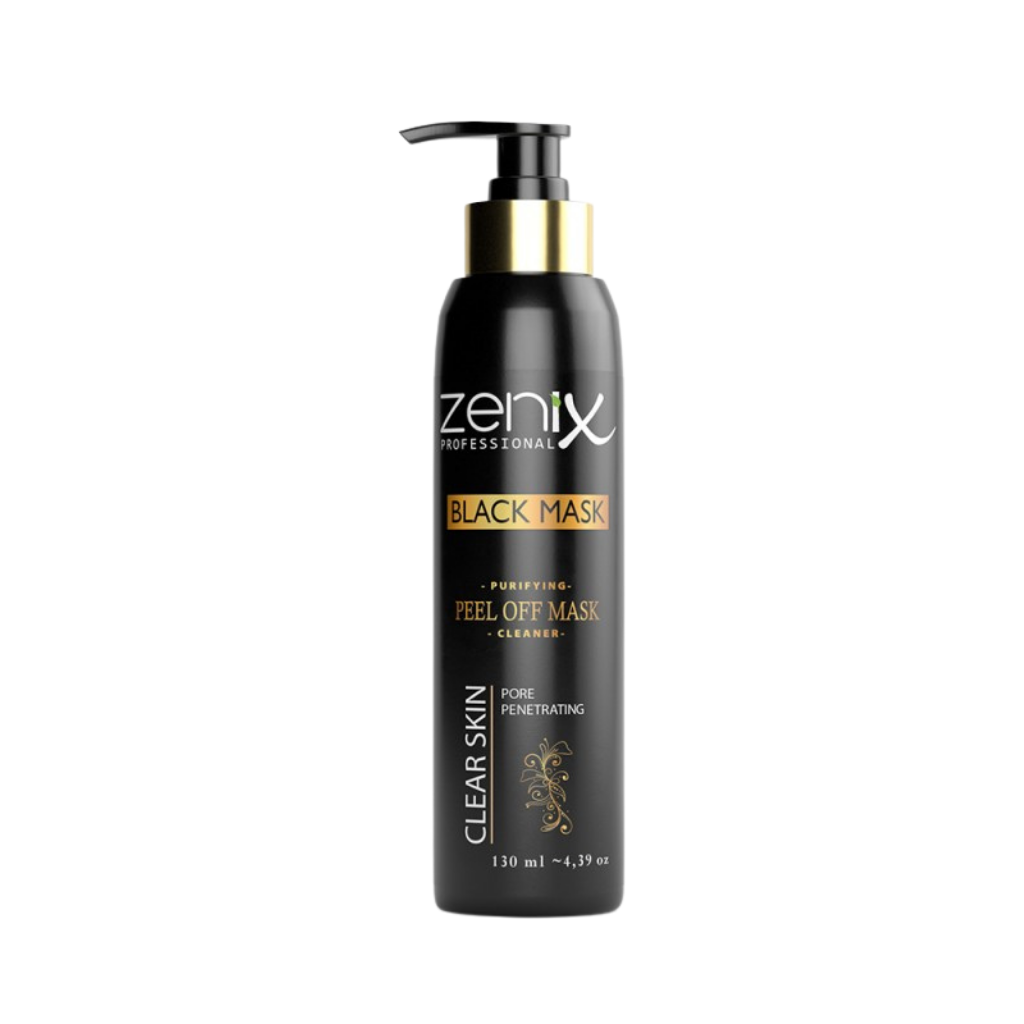 Zenix Soyulabilir Yüz Maskesi Siyah 130 ml