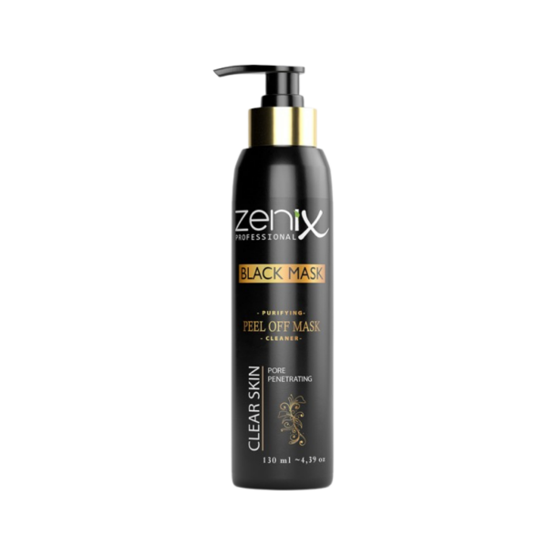 Zenix Soyulabilir Yüz Maskesi Siyah 130 ml