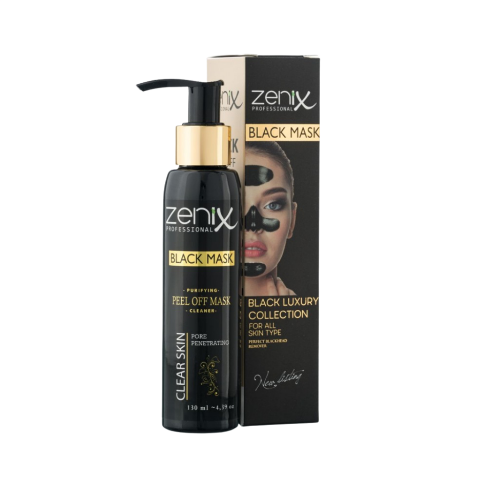 Zenix Soyulabilir Yüz Maskesi Siyah 130 ml