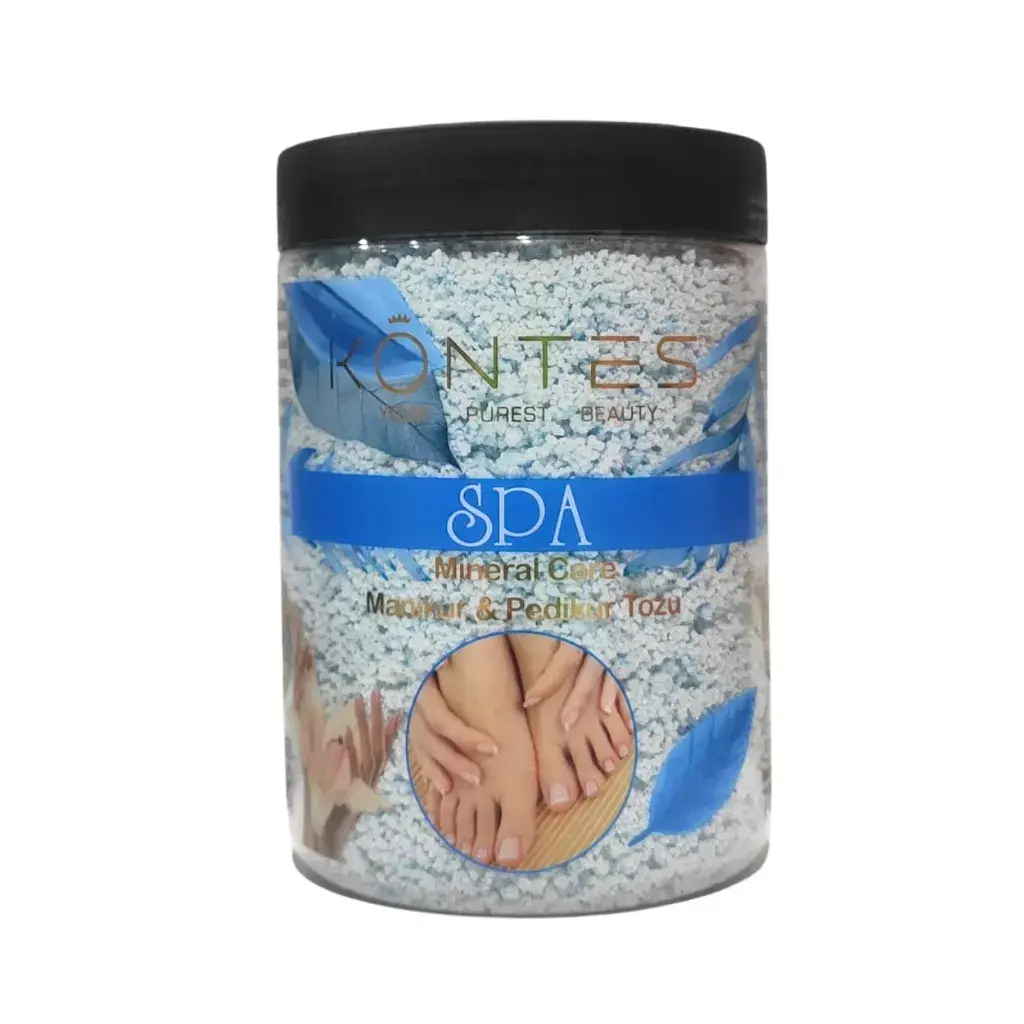 Kontes Spa Mineral Care Manikür Pedikür Tozu Mavi 500 gr