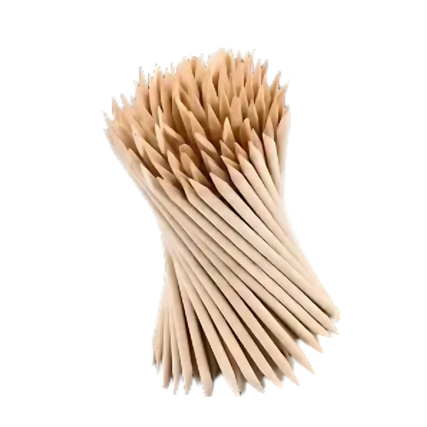Marcham Ahşap Et Itici 100'lü Manikür Çubuğu