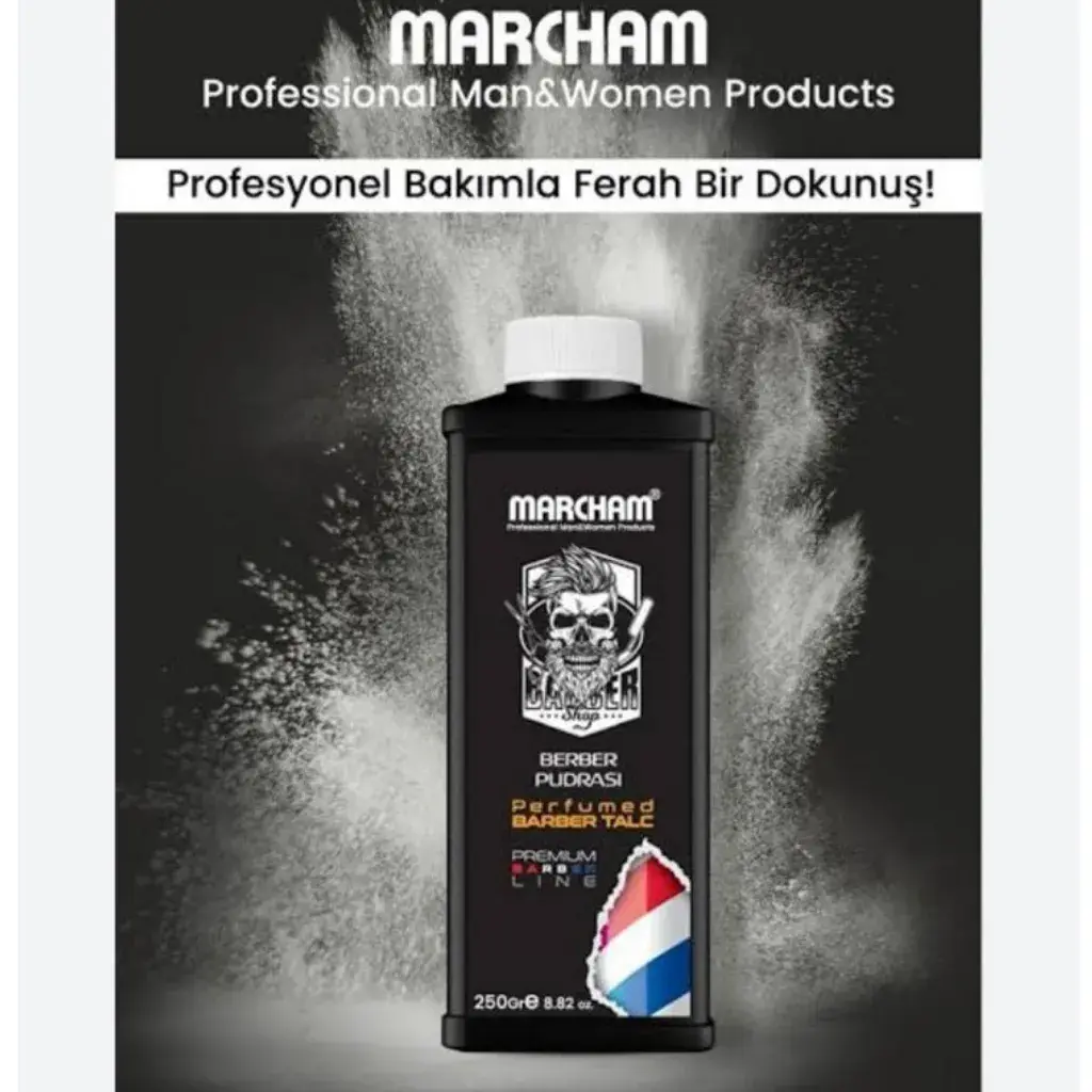 Marcham Parfümlü Berber Pudrası 250 gr