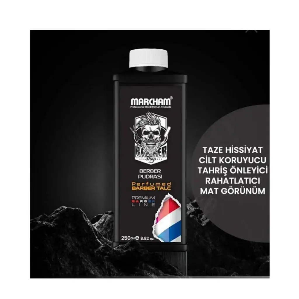 Marcham Parfümlü Berber Pudrası 250 gr