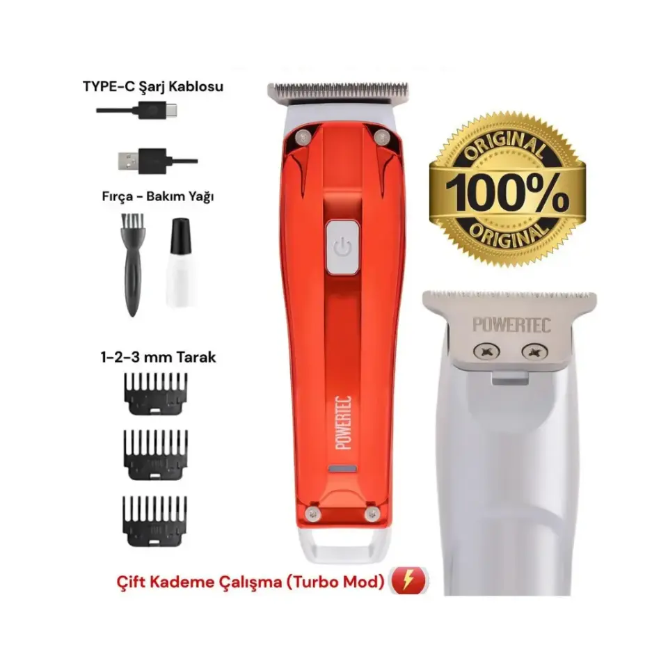 Powertec TR 1515 Sakal Ense Saç Kesme Makinesi
