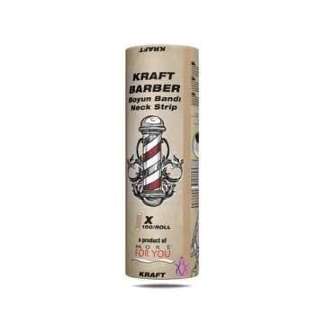 More For You Kraft Barber Boyun Bandı 5'li Paket (100 Adet)