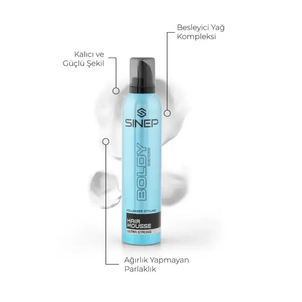 Sinep Saç Şekillendirici Köpük 300 Ml