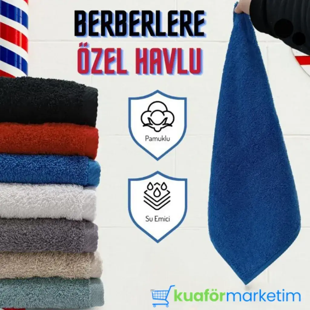 Renkli Berber Havlusu 50 * 90 Cm