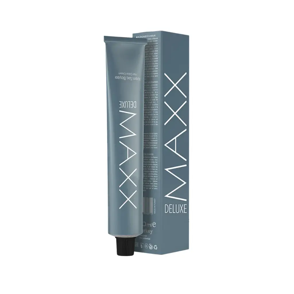 Maxx Deluxe Profesyonel 1/1 Gece Mavisi  Saç Boyası 60 Ml