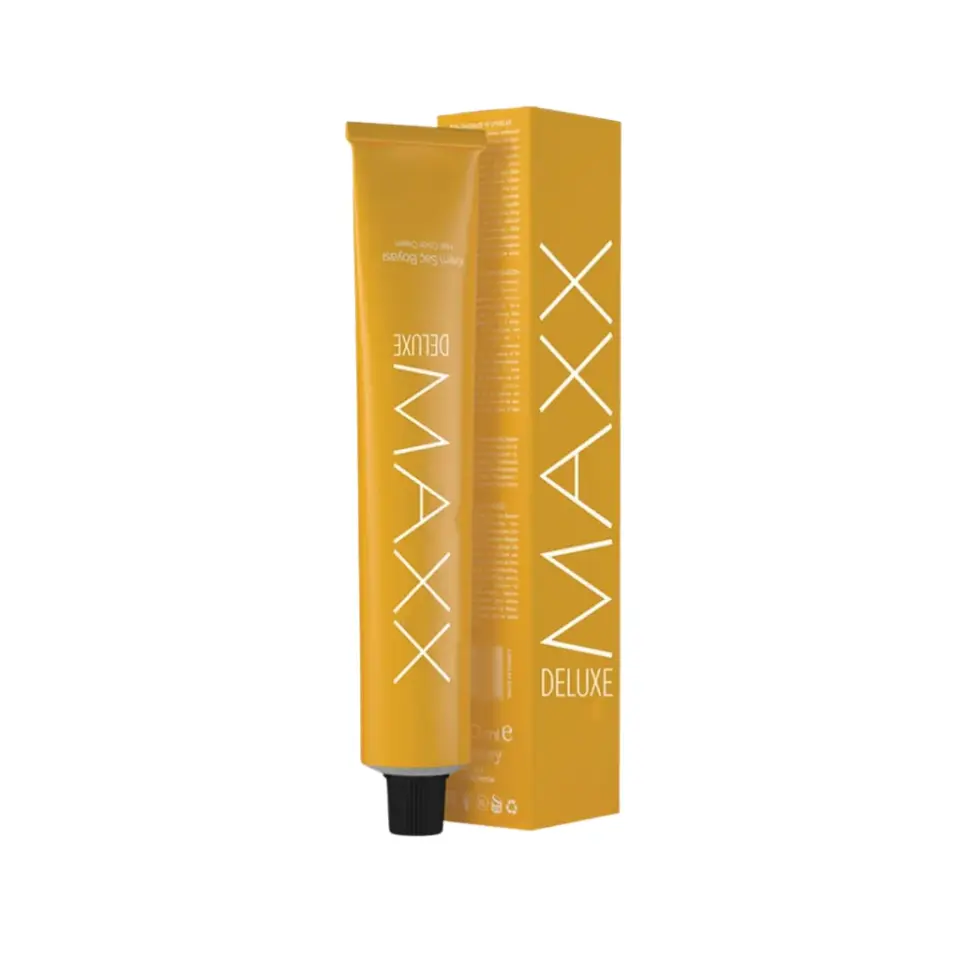 Maxx Deluxe Profesyonel 8/1 Küllü Açık Kumral Saç Boyası 60 Ml