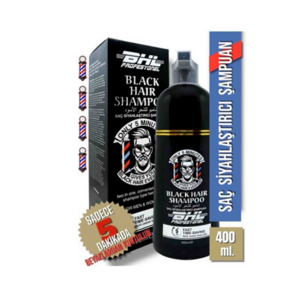BHL Profesyonel Black Hair Shampoo Siyahlaştırıcı Şampuan