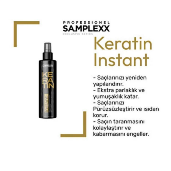 Samplexx Keratin Instant Durulanmayan Maske 125 ml