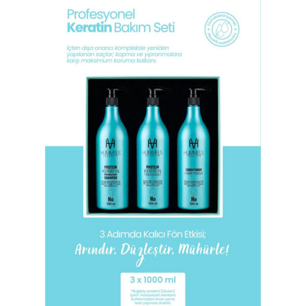 Hummels Valentin Brezilya Keratin Bakımı 3'lü Set