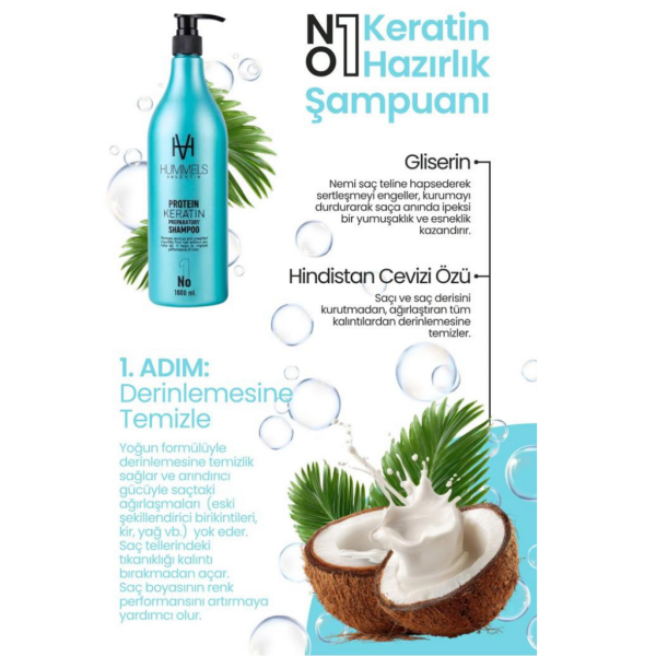 Hummels Valentin Brezilya Keratin Bakımı 3'lü Set