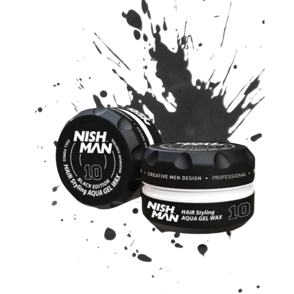 Nishman Full Force Maximum Control Aqua Jel Parlak Wax 10 150 Ml