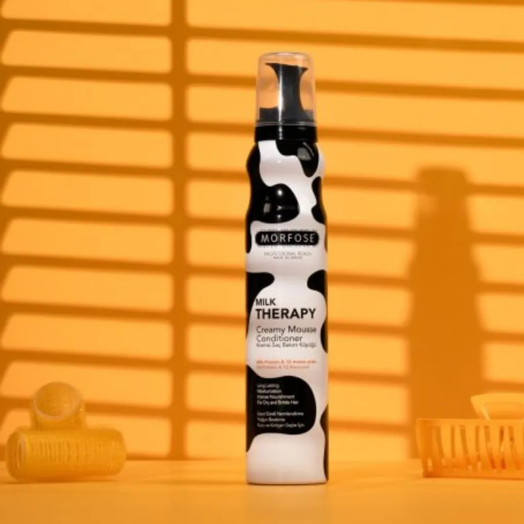 kuaförmarketim-morfose-mılk-therapy-kremsi-saç-bakım-köpüğü-350-ml (2) Morfose Milk Therapy Kremsi Saç Bakım Köpük 350 ML - Görsel 2